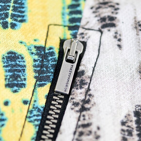 BCBGMaxAzria Multi-Color Bomber Jacket Small - Picture 4 of 8